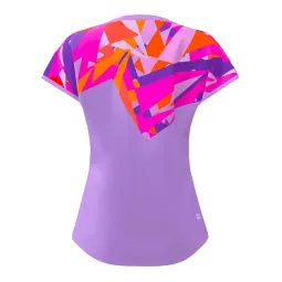 Bidi Badu Spike Capsleeve Purple Pink Women's T-Shirt