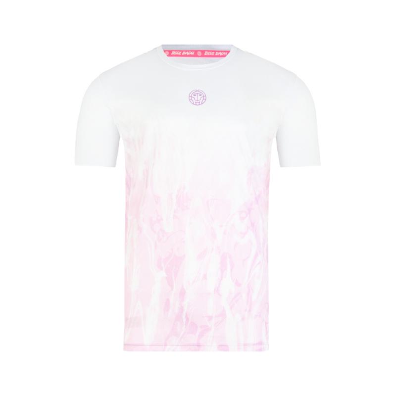 Camiseta Bidi Badu Tafari Morado Blanco - Barata Oferta Outlet
