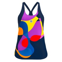 Camiseta Bidi Badu Twiggy Azul Oscuro Mix Mujer