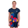 Bidi Badu Twiggy Capsleeve Dark Blue Mix Women''''s T-Shirt