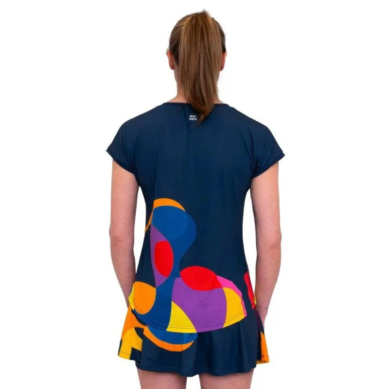 Bidi Badu Twiggy Capsleeve Dark Blue Mix Women''''s T-Shirt