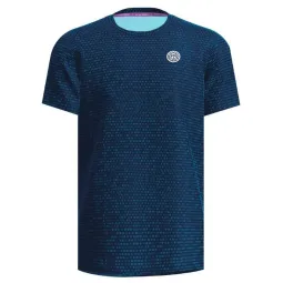 Bidi Badu Twiggy Crew Two Colored Dark Blue Mix T-Shirt