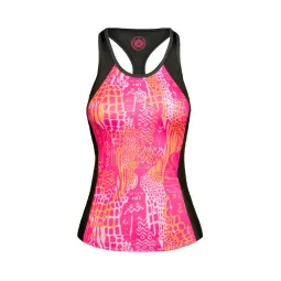 T-shirt Bidi Badu Yaka Grey Pink