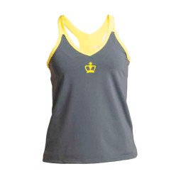 Black Crown Helsinki T-shirt Grey Yellow