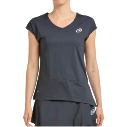 Bullpadel Adoros Black Bicolor T-shirt