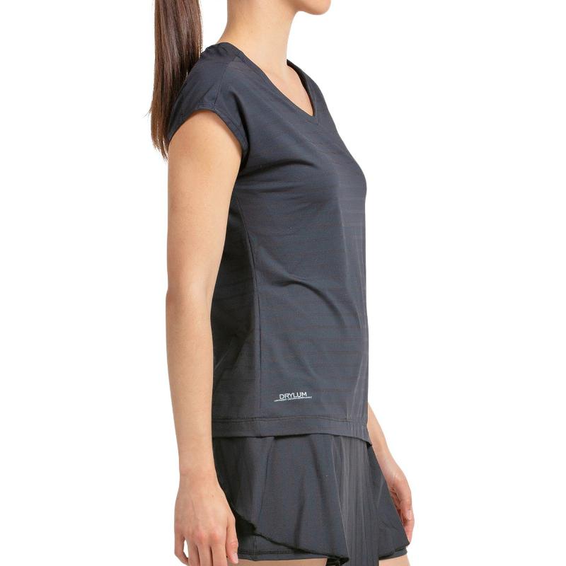 Bullpadel Adoros Black Bicolor T-shirt