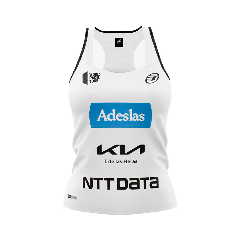 Camiseta Bullpadel Ale Salazar WPT Olin Blanco 2022 - Barata Oferta Outlet