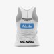 Camiseta Bullpadel Ale Salazar WPT Olin Blanco 2022 - Barata Oferta Outlet
