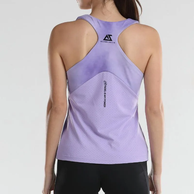 Bullpadel T-shirt Alejandra Salazar Eneal Malva