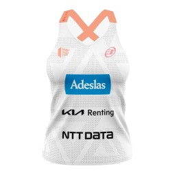 Camiseta Bullpadel Alejandra Salazar WPT Acoda Blanco
