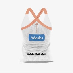 Camiseta Bullpadel Alejandra Salazar WPT Acoda Blanco