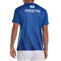 Camiseta Bullpadel APA Abino Azul Real