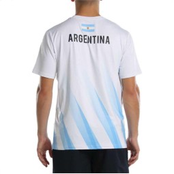 Camiseta Bullpadel APA Abino Blanco