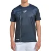 Bullpadel Baten Marineblaues T-Shirt