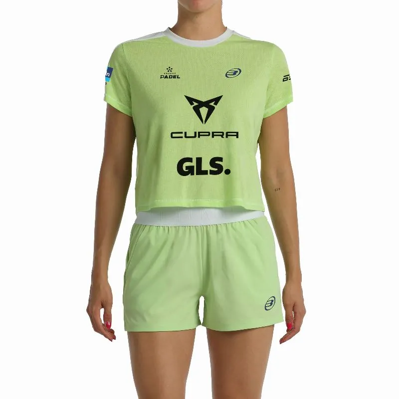 Bullpadel Bea Gonzalez Premier Padel Bilma Apple Green T-Shirt