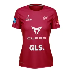 Bullpadel Bea Gonzalez Premier Padel Ethical Cherry T-Shirt