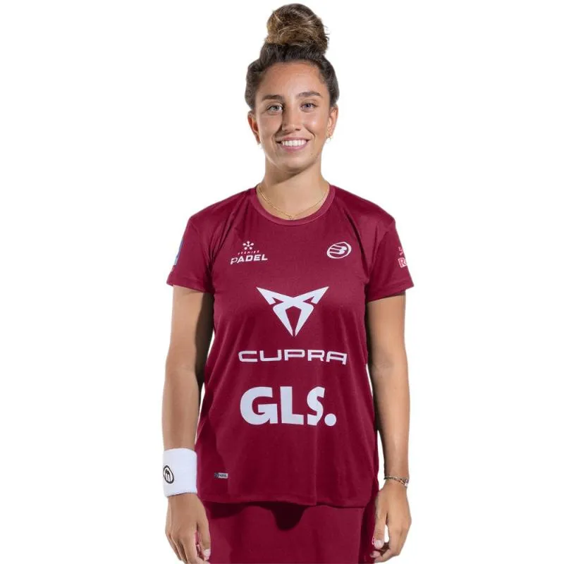 Bullpadel Bea Gonzalez Premier Padel Ethical Cherry T-Shirt