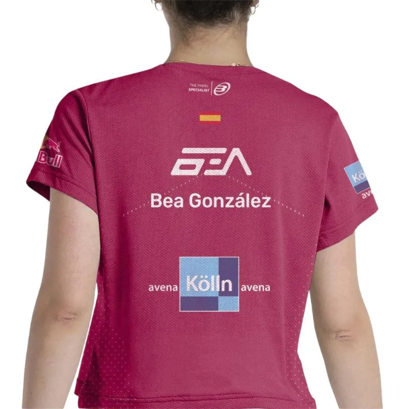 Bullpadel Bea Gonzalez Premier Padel Ethical Cherry T-Shirt