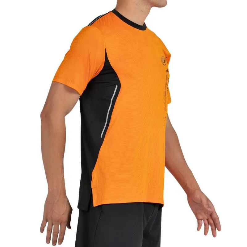 Bullpadel Becerre Orange Bicolor T-Shirt