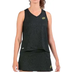 Camiseta preta Bullpadel Bublex