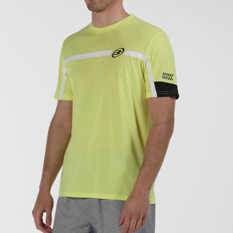 Camiseta Bullpadel Camila Amarillo Limon Fluor - Barata Oferta Outlet