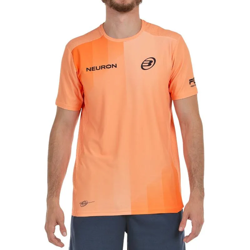 Bullpadel Chingotto 25V Papaya T-shirt