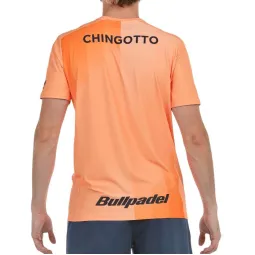 Bullpadel Chingotto 25V Papaya T-shirt