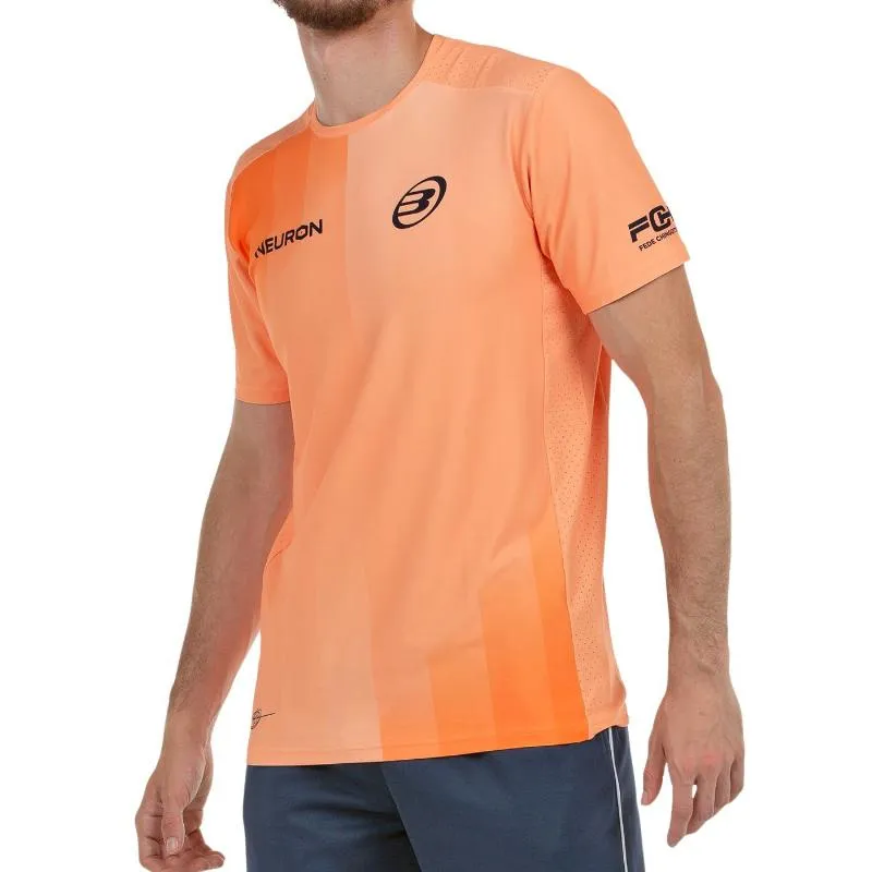 Bullpadel Chingotto 25V Papaya T-shirt