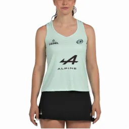 Bullpadel Claudia Fernandez Premier Padel Adies Water Green T-Shirt