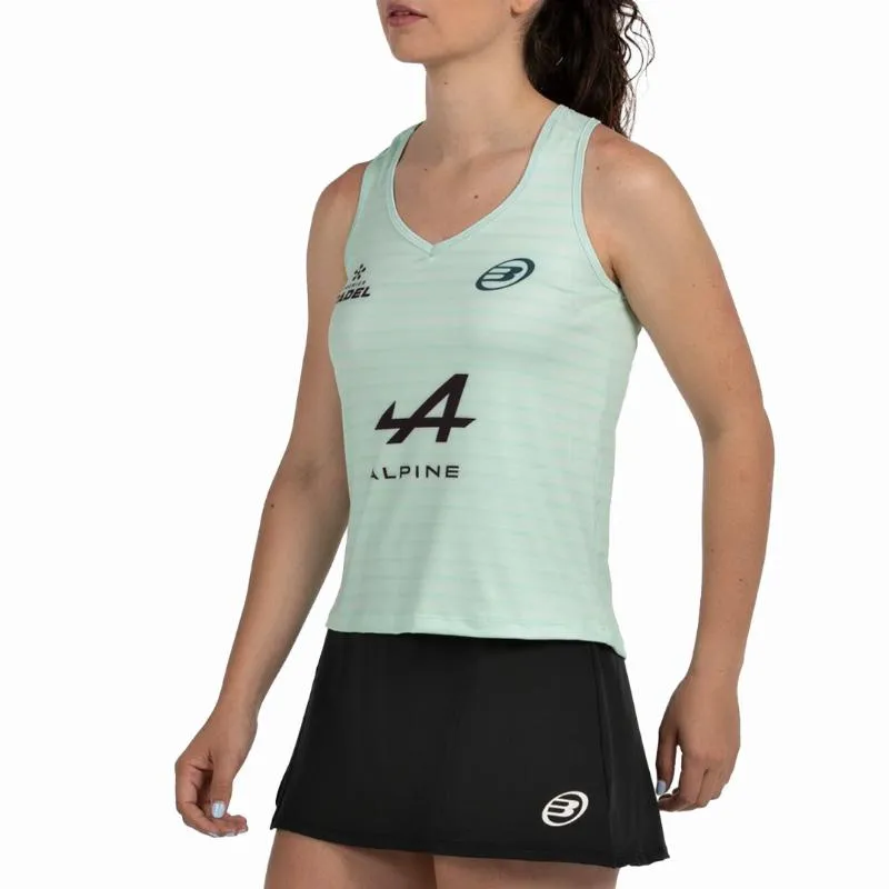 Bullpadel Claudia Fernandez Premier Padel Adies Water Green T-Shirt