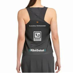 Bullpadel Claudia Fernandez Premier Padel Finals T-shirt wears black