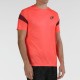 Camiseta Bullpadel Cojin Coral Fluor - Barata Oferta Outlet