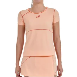 Camiseta Bullpadel Delfi Brea Albala Laranja Pastel