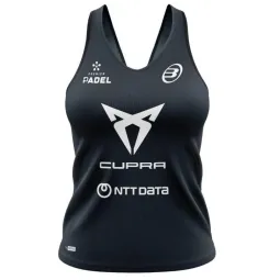 Bullpadel Delfi Brea Premier Padel Brete Black T-Shirt