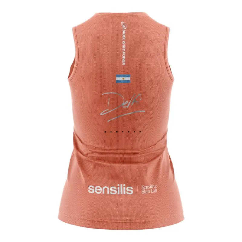 Bullpadel Delfi Brea Premier Padel Porru Grapefruit T-shirt