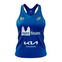 Bullpadel Delfi Brea WPT Pitar Blue Klein T-Shirt