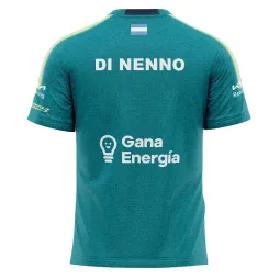 Camiseta Bullpadel Di Nenno Montse Verde Azulado Vigor