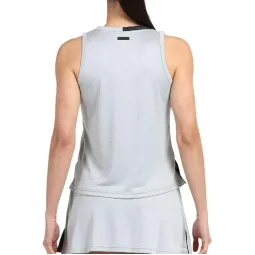 Maglietta Bullpadel Diles Grigio Perla Bicolore