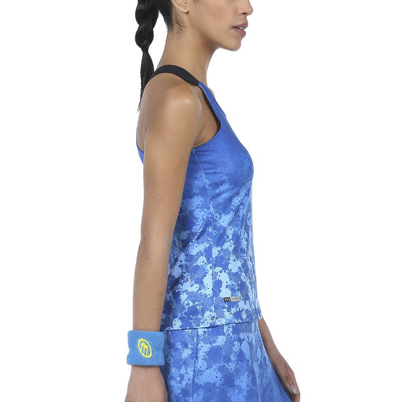 Camiseta Bullpadel Dombel Azul Intenso - Barata Oferta Outlet