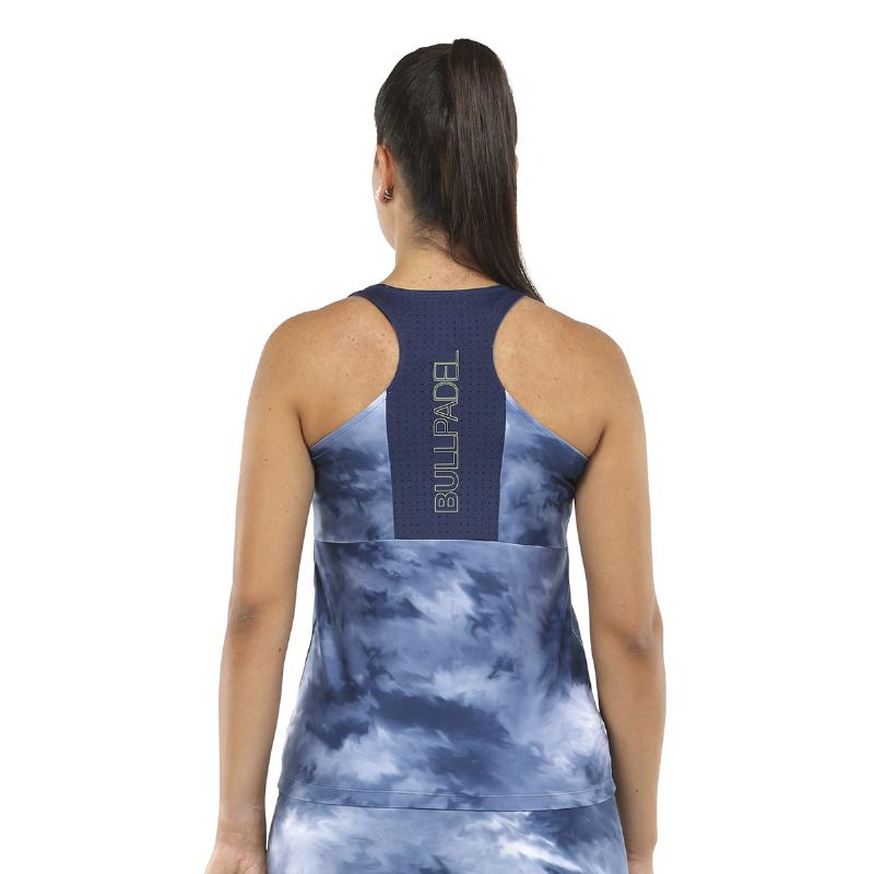 Camiseta Bullpadel Egia Azul Abyss - Barata Oferta Outlet