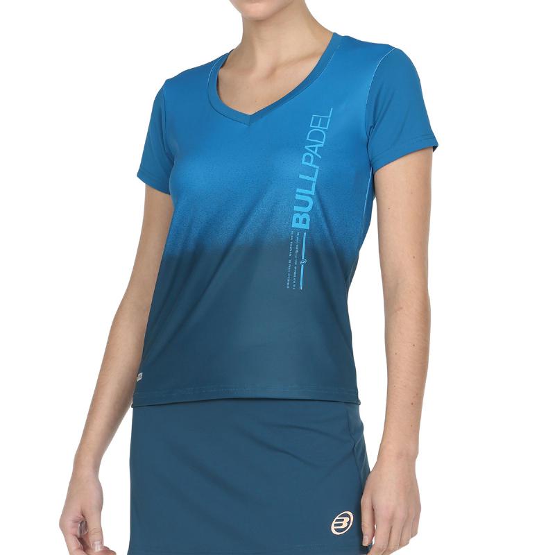 Camiseta Bullpadel Eriete Azul Intenso - Barata Oferta Outlet