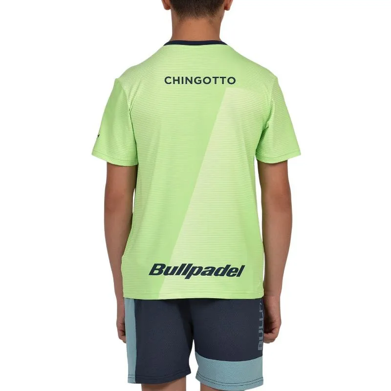 Bullpadel Fede Chingotto 25I Lemon Junior T-Shirt