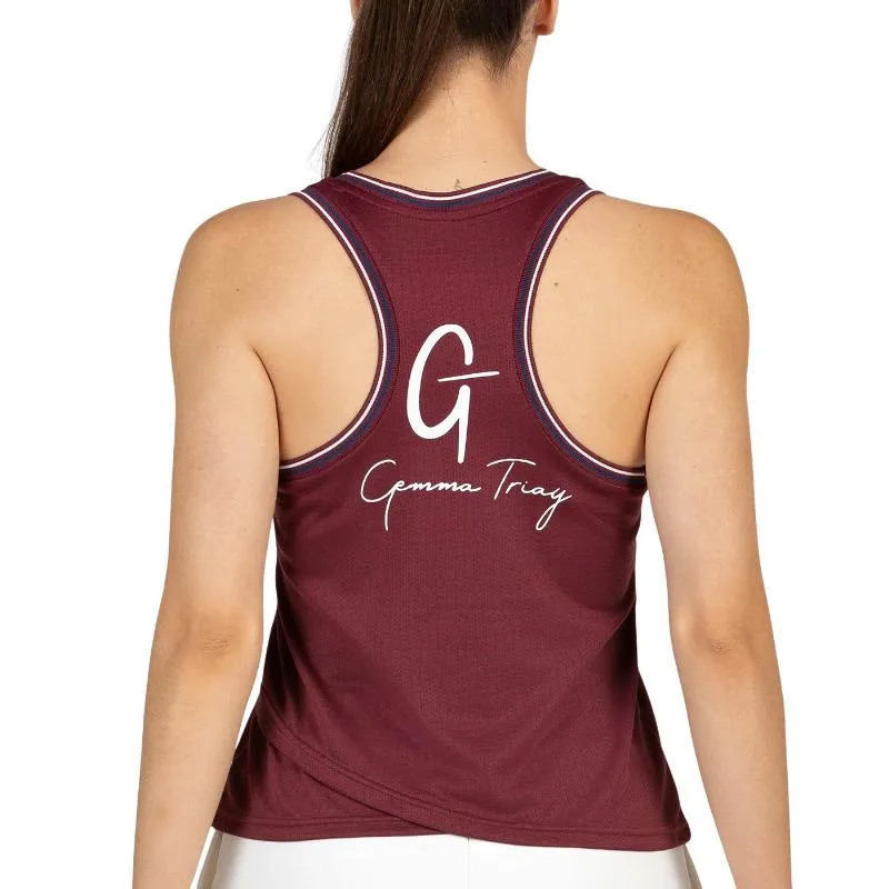 Bullpadel Gemma Triay 25I Burgundy Wine T-shirt