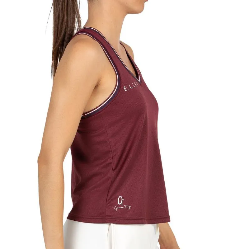 Bullpadel Gemma Triay 25I Burgundy Wine T-shirt