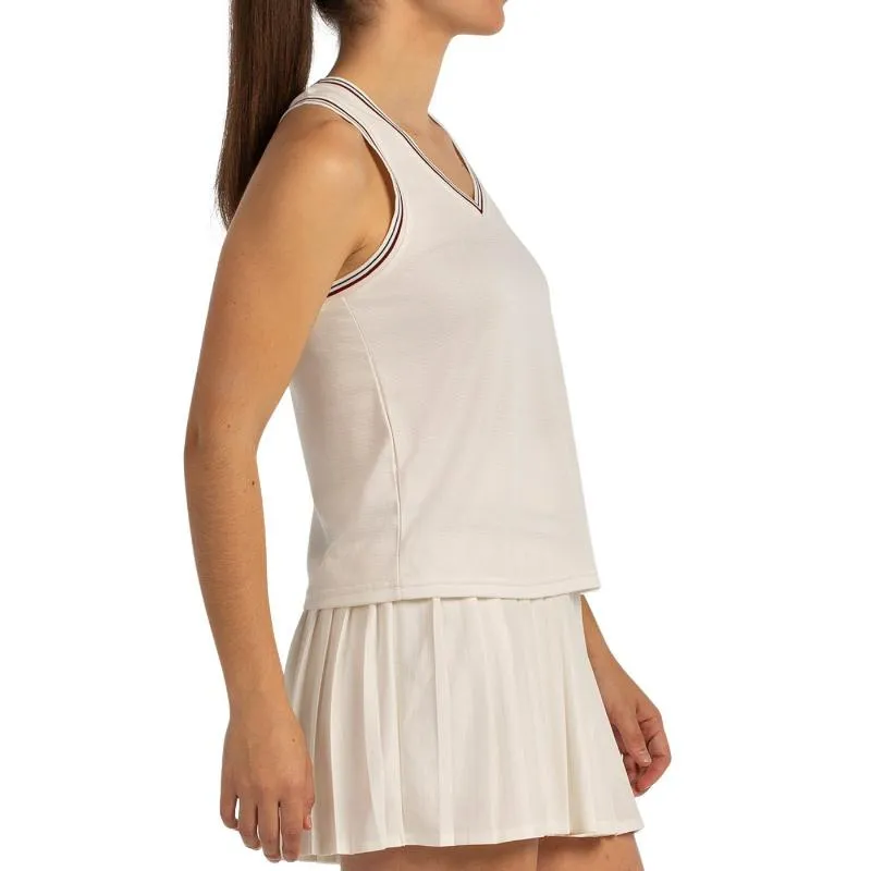 Bullpadel Gemma Triay Aza Ecru T-shirt