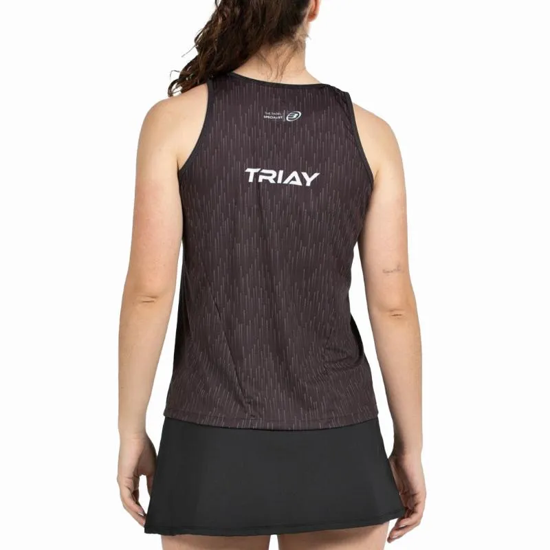 Bullpadel Gemma Triay Premier Padel Abure Black T-Shirt