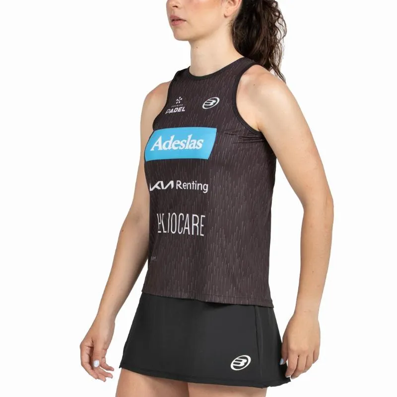 Bullpadel Gemma Triay Premier Padel Abure Black T-Shirt