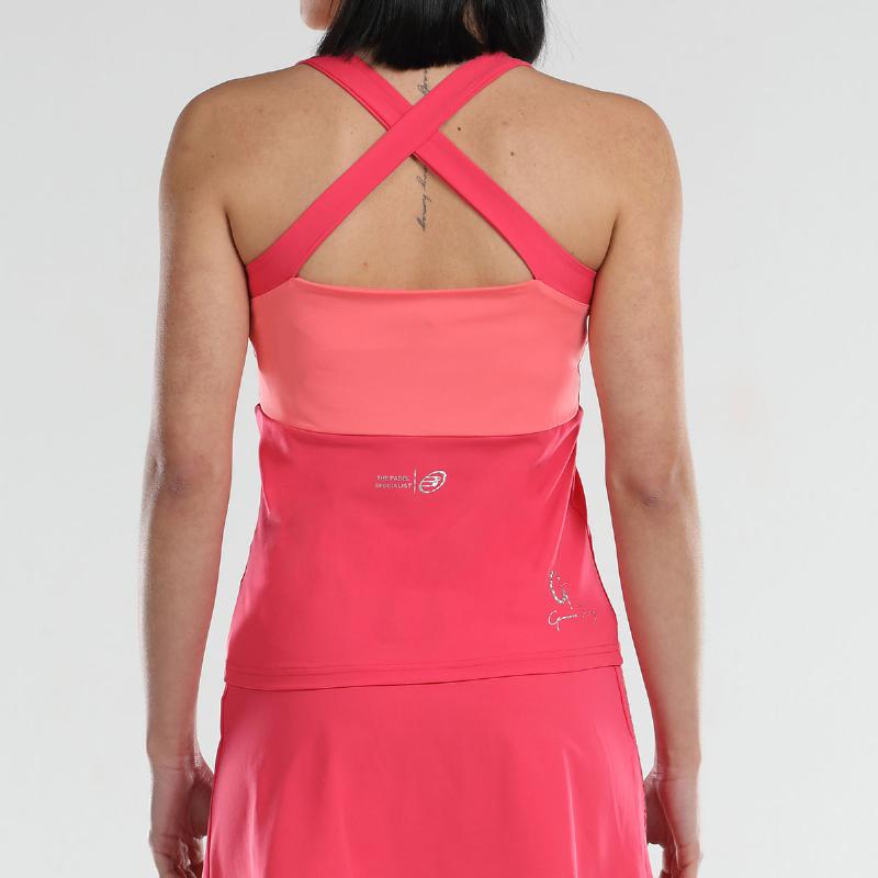 Camiseta Bullpadel Gemma Triay Uselo Frambuesa - Barata Oferta Outlet