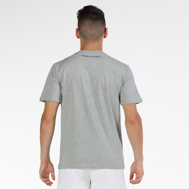 Camiseta Bullpadel Hacari Gris Medio Vigore - Barata Oferta Outlet