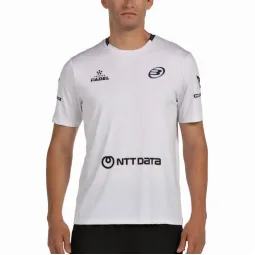 Bullpadel Juan Tello Premier Padel Lili White T-Shirt